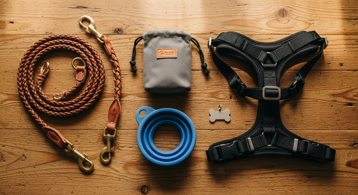 Household items to check before a dog activity day